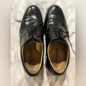 Men's Black Leather Dress Shoes